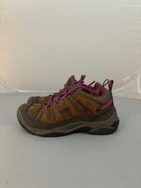 Keen circadia vent hiking boots brown purple women’s 1026778 new